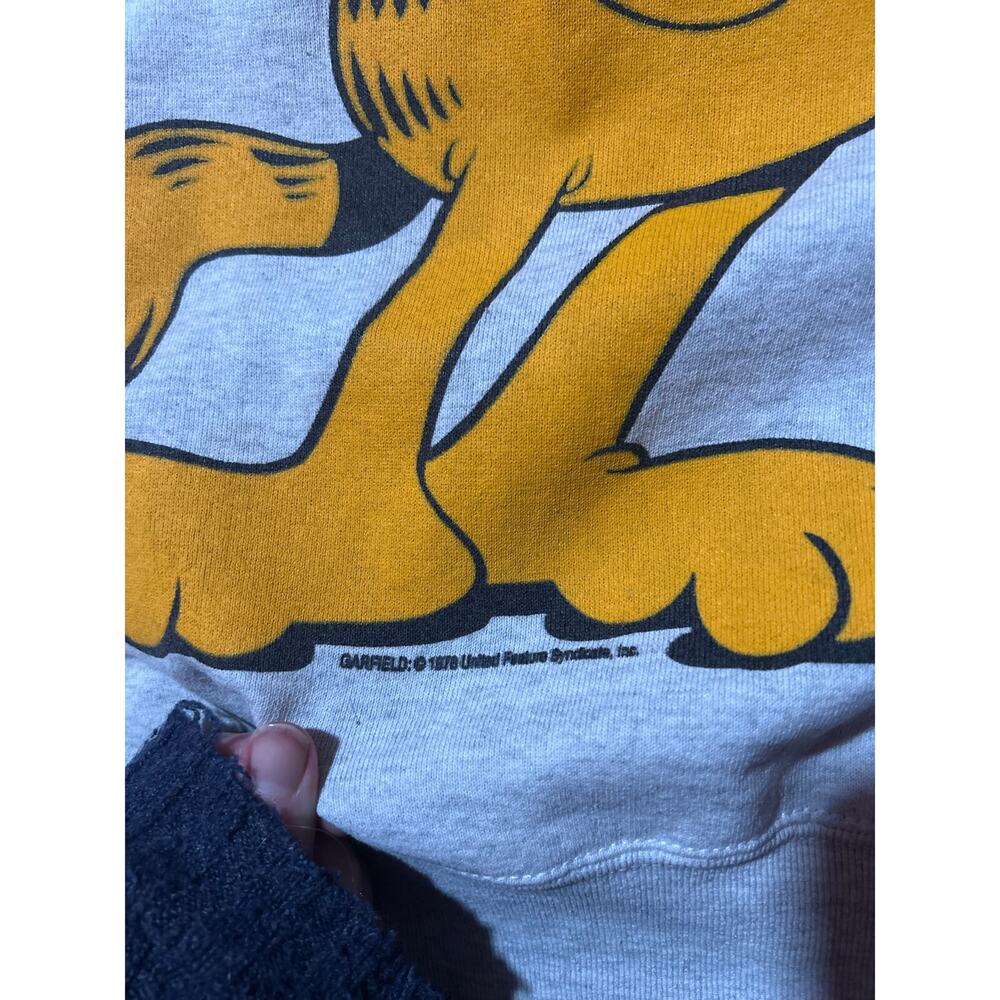 True vintage, very rare 1978 GARFIELD crew neck sweatshirt - Picture 4 of 7